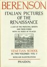 Italian Pictures of the Renaissance Venetian School