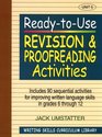 ReadytoUse Revision and Proofreading Activities  Unit 5