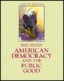 American Democracy and the Public Good