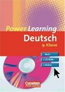 Power Learning Deutsch 9 Klasse Ab Windows 95 Buch CD ROM Online