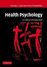 Health Psychology  A Critical Introduction