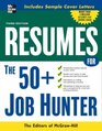 Resumes for 50 Job Hunters