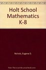 Holt School Mathematics K8