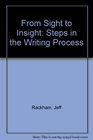 From Sight to Insight Steps in the Writing Process