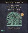 Computer Organization and Design Revised Printing Third Edition Third Edition The Hardware/Software Interface