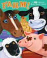 Farm A BIG Foldout Color Book
