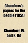 Chambers's papers for the people