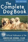 The Complete Dog Book  20th Edition