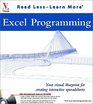Excel Programming: Your Visual Blueprint for Creating Interactive Spreadsheets (With CD-ROM)