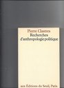 Recherches d'anthropologie politique