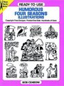 ReadytoUse Humorous Four Seasons Illustrations