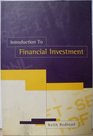 Introduction to Financial Investment