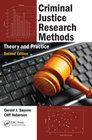 Criminal Justice Research Methods Theory and Practice Second Edition