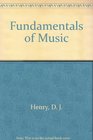 Fundamentals of Music