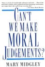 Can't We Make Moral Judgements