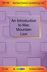 Introduction to Mac Mountain Lion