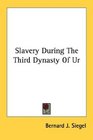 Slavery During The Third Dynasty Of Ur