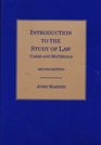 Introduction to the Study of Law Cases and Materials