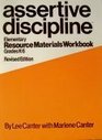 Assertive Discipline Elementary Resource Materials Workbook Gades K6
