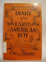 Diary of an Early American Boy: Noah Blake 1805