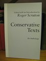 Conservative Texts: An Anthology