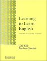 Learning to Learn English Learner's book  A Course in Learner Training