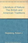 Literature of Nature The British and American Traditions