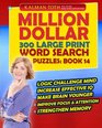 Million Dollar 300 Large Print Word Search Puzzles Book 14
