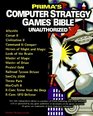 Computer Strategy Games Bible Unauthorized