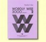 WORDLY WISE 3000 BOOK 2 ANSWER KEY
