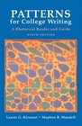 Patterns for College Writing A Rhetorical Reader and Guide