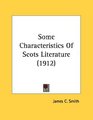 Some Characteristics Of Scots Literature