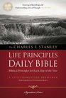 Charles F. Stanley Life Principles Daily Bible, NASB (Signature Series)