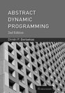 Abstract Dynamic Programming 2nd Edition