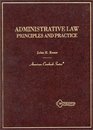 Administrative Law Principles and Practice