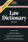 Law Dictionary Trade Edition