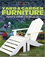 Yard  Garden Furniture Plans and StepbyStep Projects