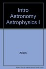 Intro Astronomy Astrophysics I