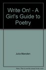 Write On A Girl's Guide To Poetry