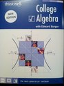 College Algebra Companion Workbook