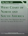 Tide Tables 1997 West Coast of North and South America Including the Hawaiian Islands and the Alaskan Supplement