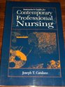 Instructor's guide for Contemporary professional nursing