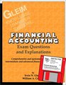 Financial Accounting Exam Questions and Explantions Book and 35 Diskette