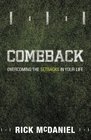 Comeback Overcoming The Setbacks In Your Life