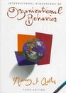 International Dimensions of Organizational Behavior