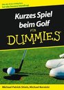 Kurzes Spiel Beim Golf Fur Dummies