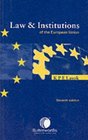 Law and Institutions of the European Union