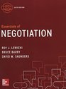 Essentials of Negotiation