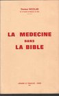 La medecine dans la Bible