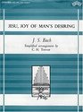 Jesu Joy of Man's Desiring Simplified organ arrangement